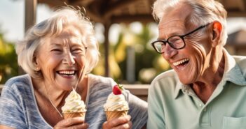 Treffen von Junggebliebenen. (Foto: AdobeStock_695287475 poto8313)