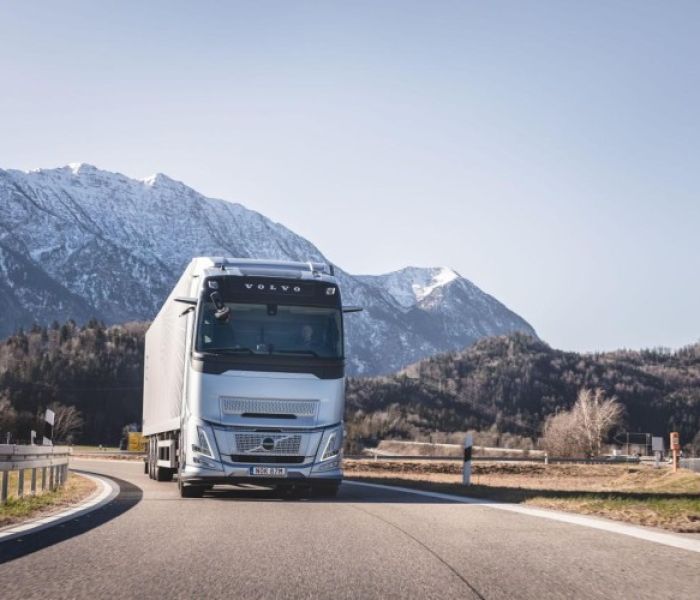 Der Volvo FH Aero ist der Gewinner des Green Truck Award 2025 (Foto: Volvo Group Trucks Central Europe GmbH)