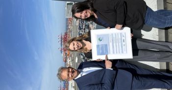 Nachhaltige Anerkennung: JadeWeserPort erhält (Foto: Container Terminal Wilhelmshaven JadeWeserPort-Marketing GmbH & Co. KG)