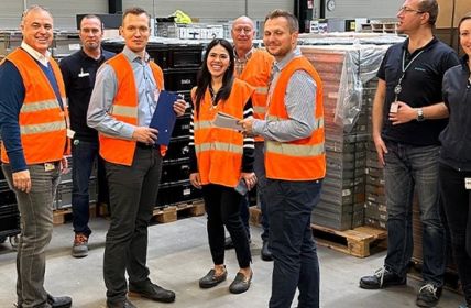 Siemens führt digitales BinMan Behältermanagementsystem in fünf Werken (Foto: LOGSOL GmbH)