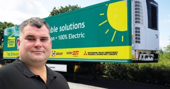 TIP Group und SolarEdge sichern Service für emissionsfreie Kühltransporte Zippel Fresh pilotiert erfolgreich emissionsfreien e-Reefer-Trailer der TIP (Foto: TIP Group)