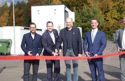 Zweite Ausbaustufe bis 2025 verdoppelt Kapazität auf 43,8 MWh NGEN Group eröffnet Österreichs größtes netzdienliches Speicherkraftwerk in (Foto: Dietmar Wajand)