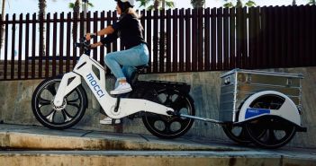 Neuartiges E-Lastenrad aus recyclebarem Kunststoff kombiniert Leichtbau und (Foto: CIP Mobility GmbH)