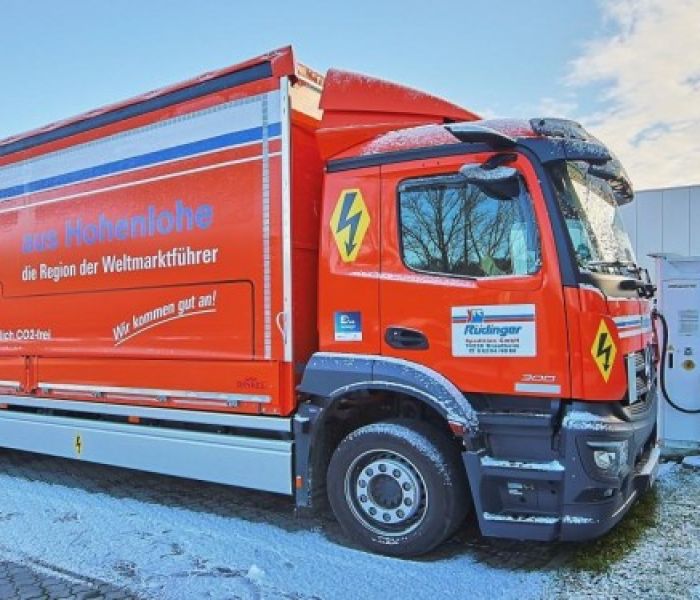 CO2-freier Paletten-Versand (Foto: Rüdinger Spedition GmbH)