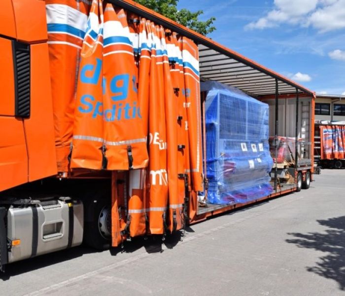 CO2-freier Paletten-Versand (Foto: Rüdinger Spedition GmbH)