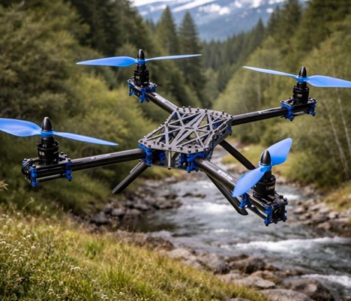 Drohne CG TEC natur (Foto: CG TEC Carbon und Glasfasertechnik GmbH)